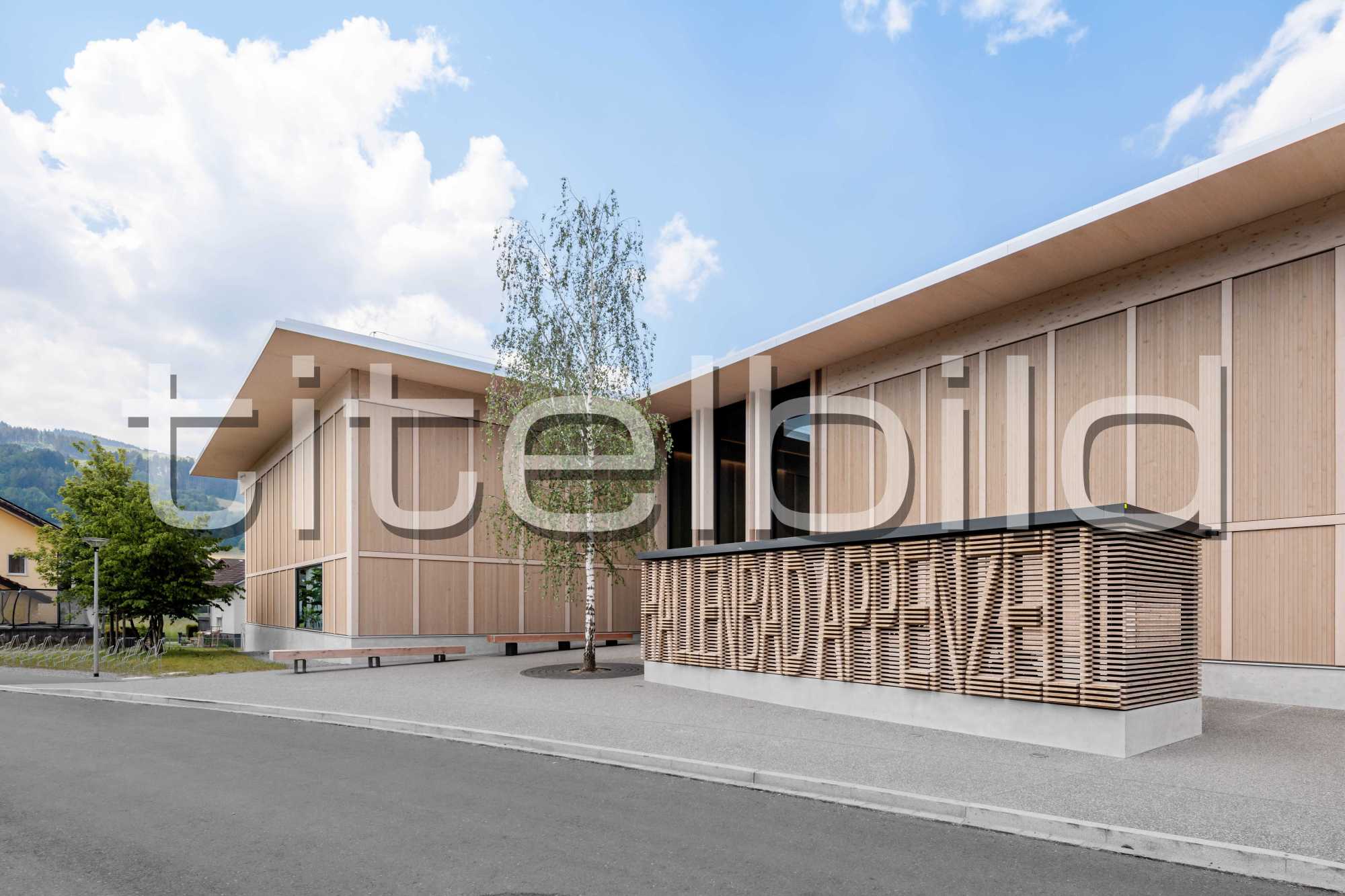 Projektbild-Nr. 1: Neubau Hallenbad Appenzell