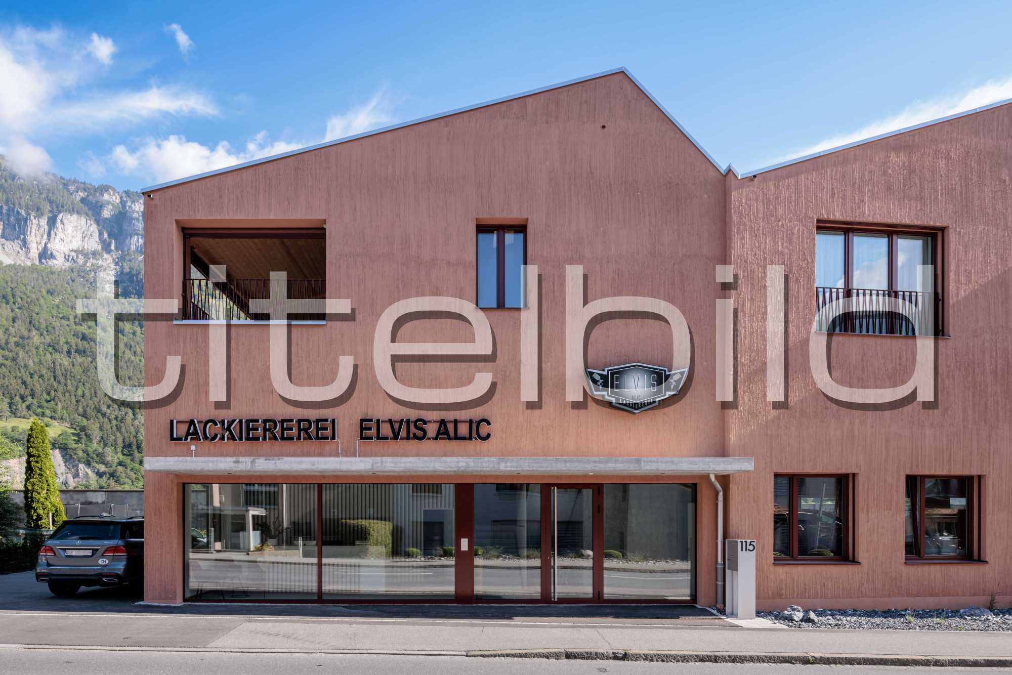 Projektbild-Nr. 1: Neubau Gewerbehalle Alic