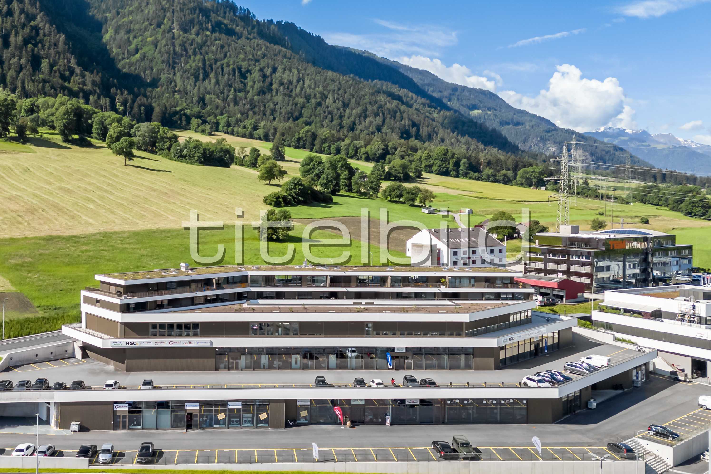 Projektbild-Nr. 1: Überbauung Trist 2