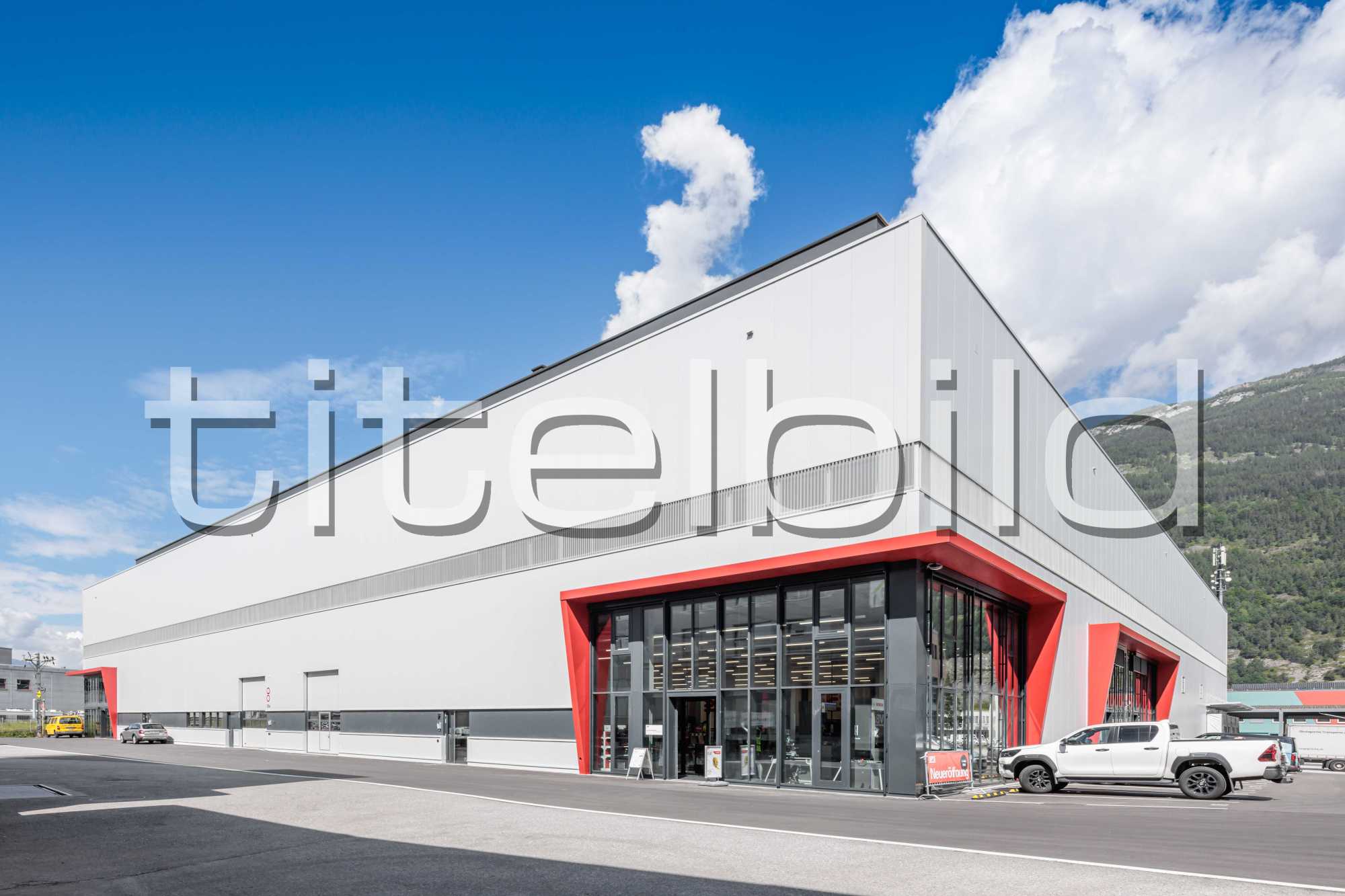 Projektbild-Nr. 0: Neubau Gewerbepark Schelmer