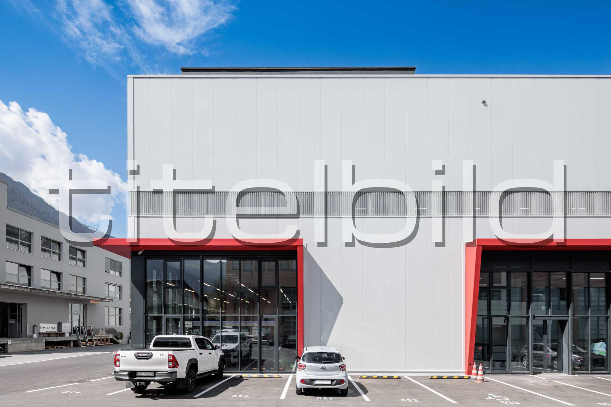 Projektbild-Nr. 3: Neubau Gewerbepark Schelmer