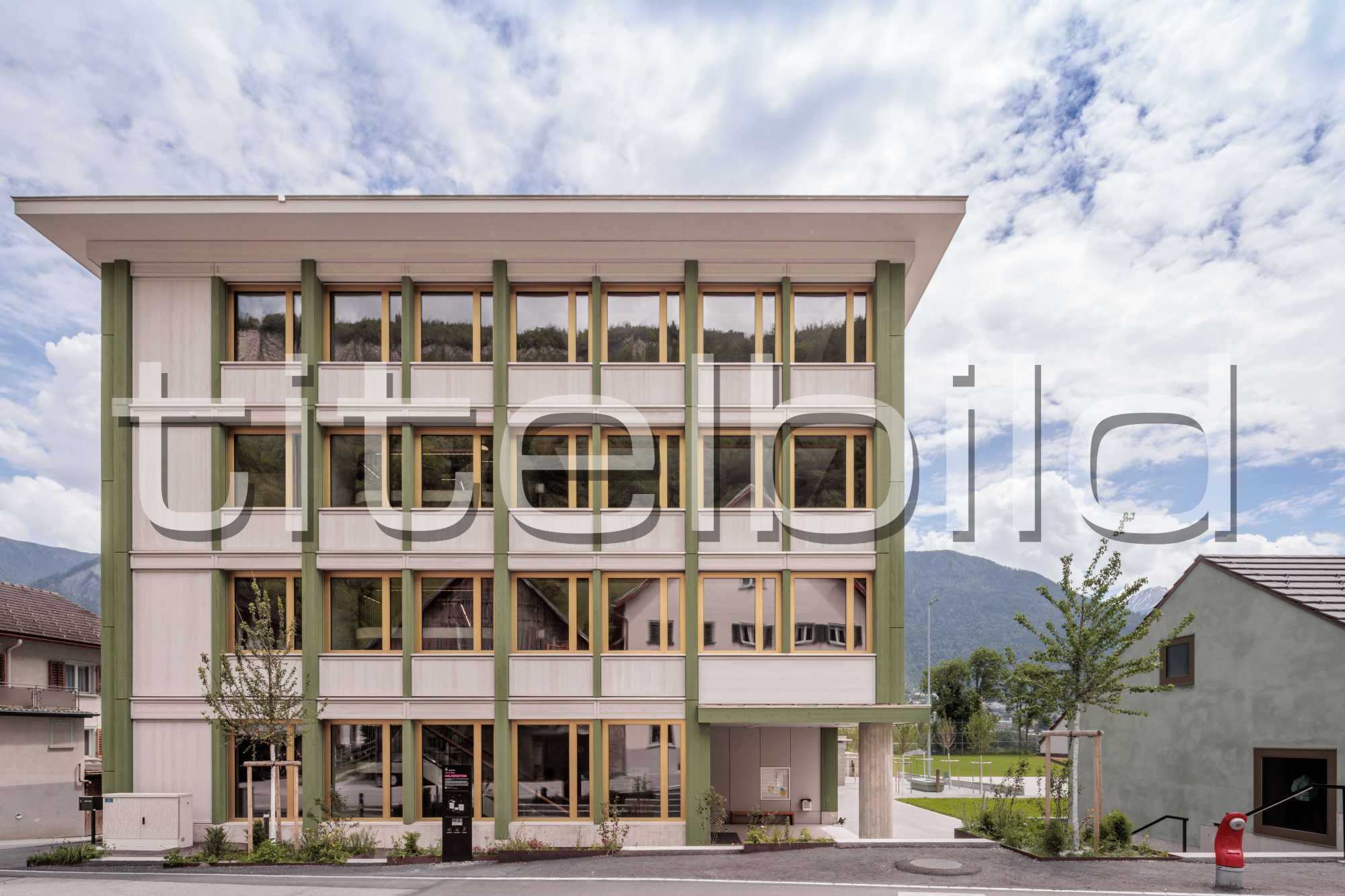 Projektbild-Nr. 3: Neubau Schulhaus Haldenstein