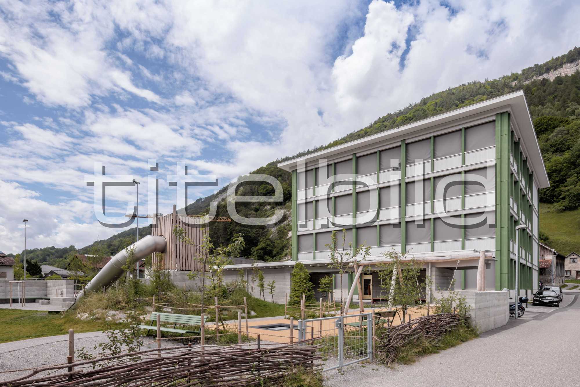 Projektbild-Nr. 4: Neubau Schulhaus Haldenstein