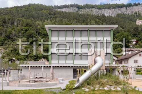 Bild-Nr: 3des Objektes Neubau Schulhaus Haldenstein