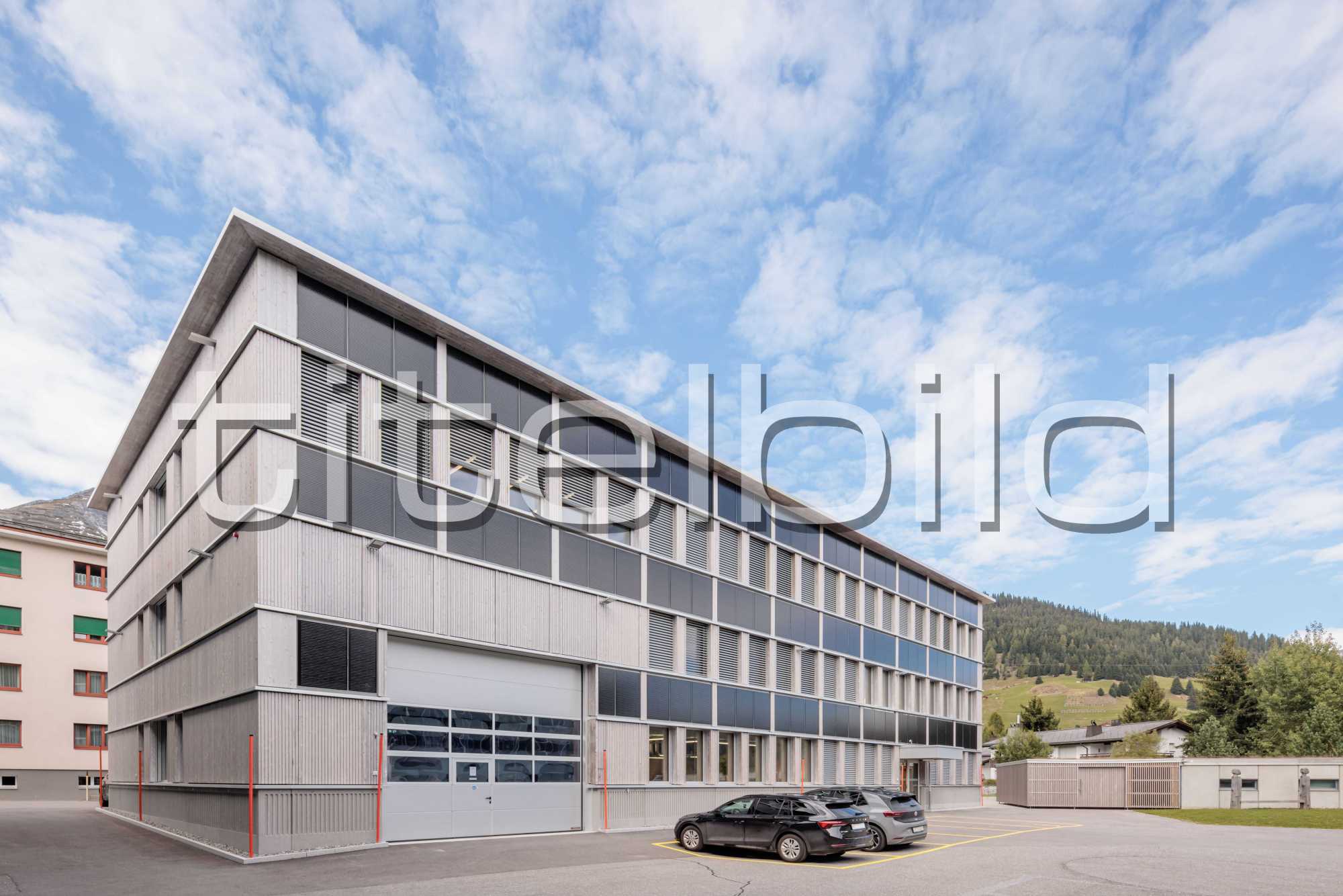 Projektbild-Nr. 1: SLF Davos Ersatzneubau Haus D