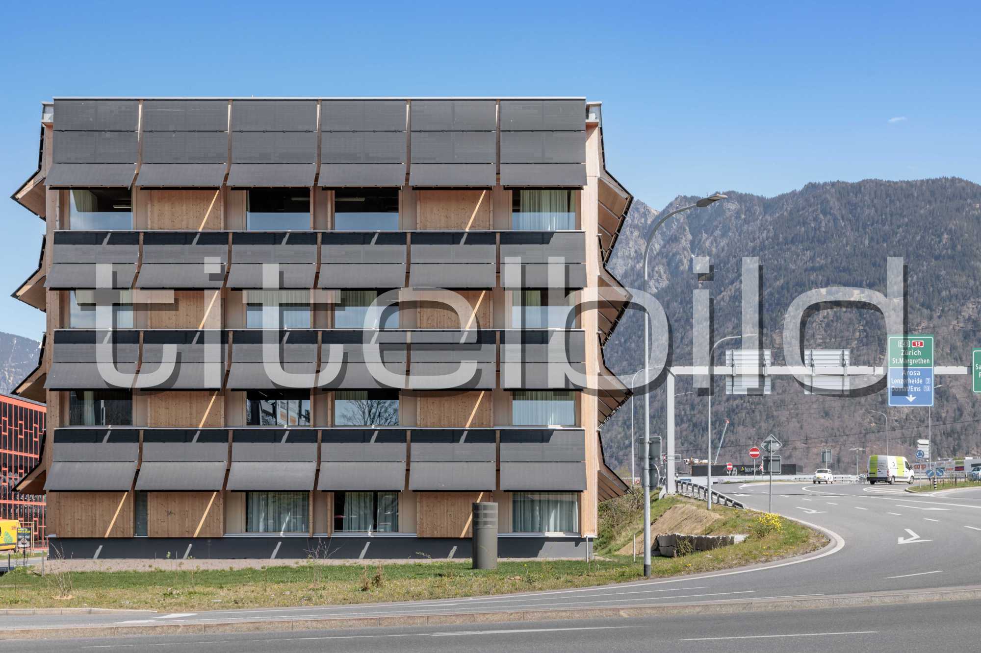 Projektbild-Nr. 1: Neubau Verkehrsstützpunkt Kantonspolizei Chur