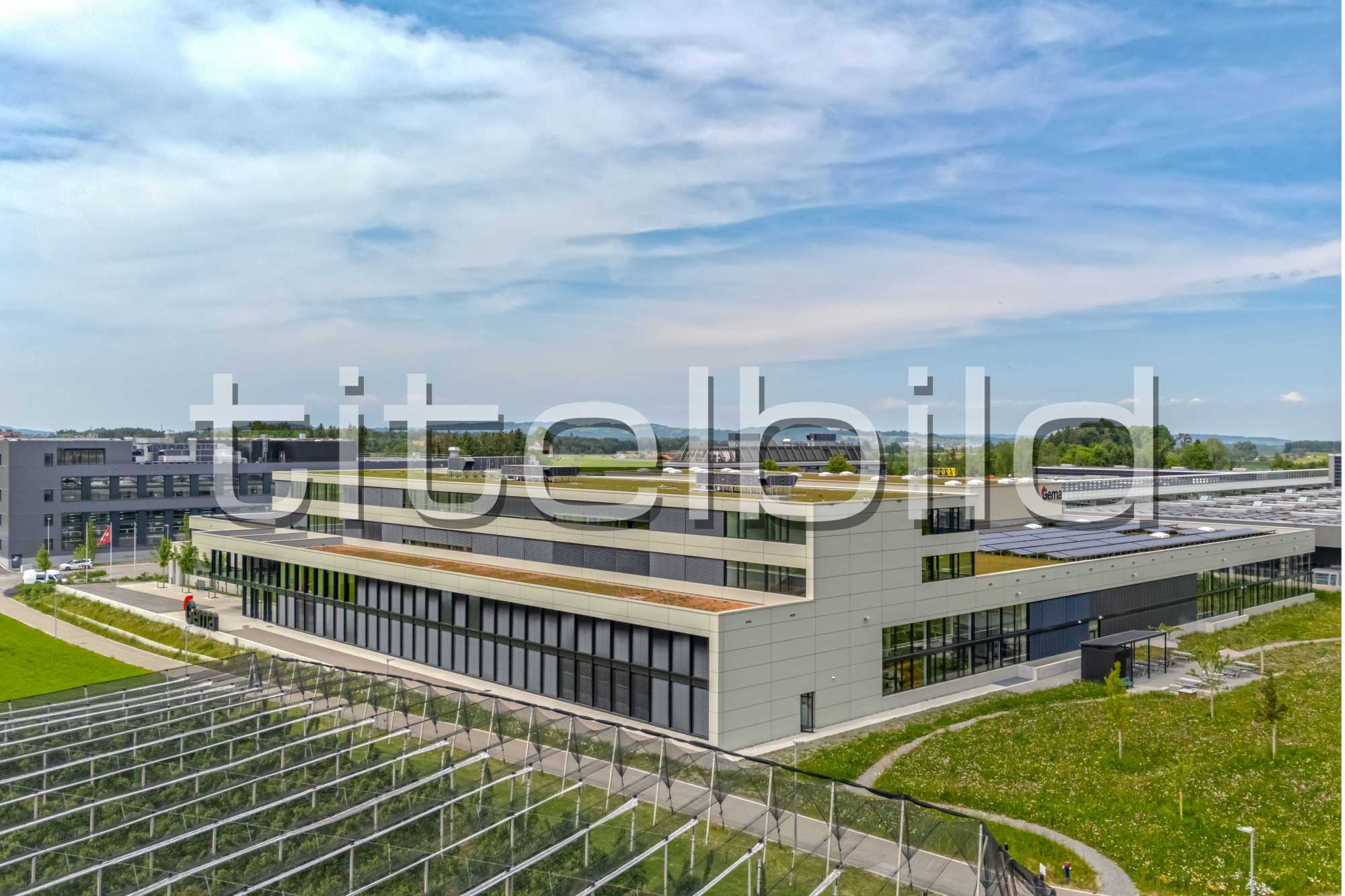 Projektbild-Nr. 3: Neubau Betriebsgebäude Gema