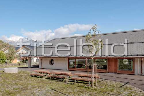 Bild-Nr: 3des Objektes Neubau Kindergarten mit Einstellhalle und Sportplatz