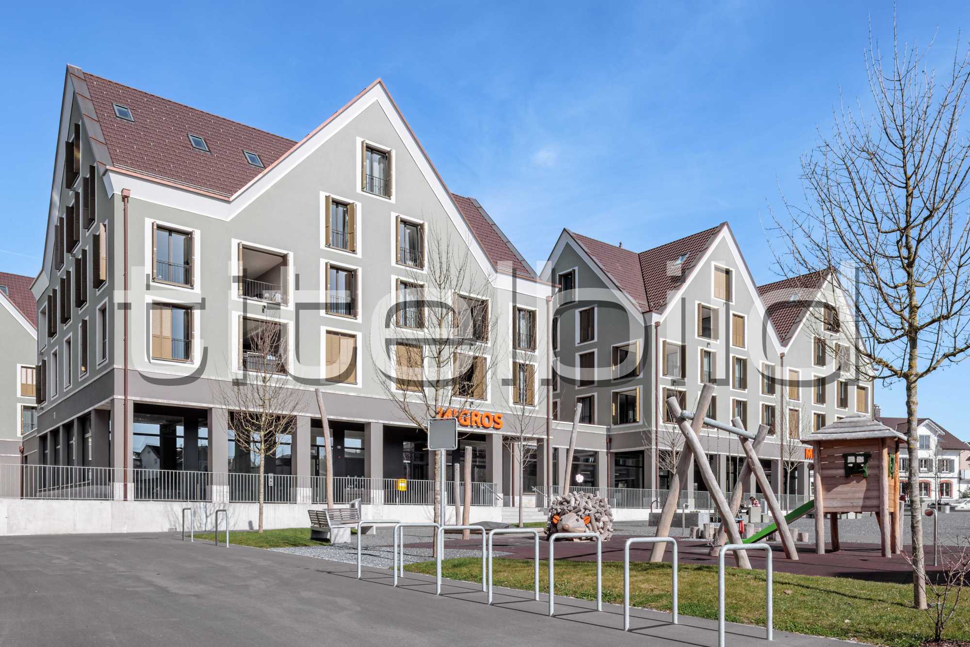 Projektbild-Nr. 1: Zentrumsüberbauung «Arnegg»